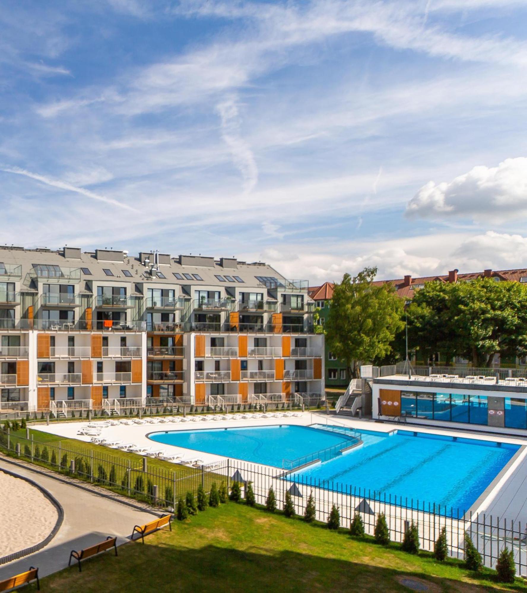 Waterline Apartamenty Kołobrzeg Esterno foto